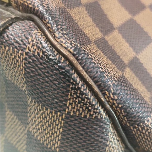 💯Authentic Louis Vuitton Speedy 35 Damier Ebene - Picture 16 of 16